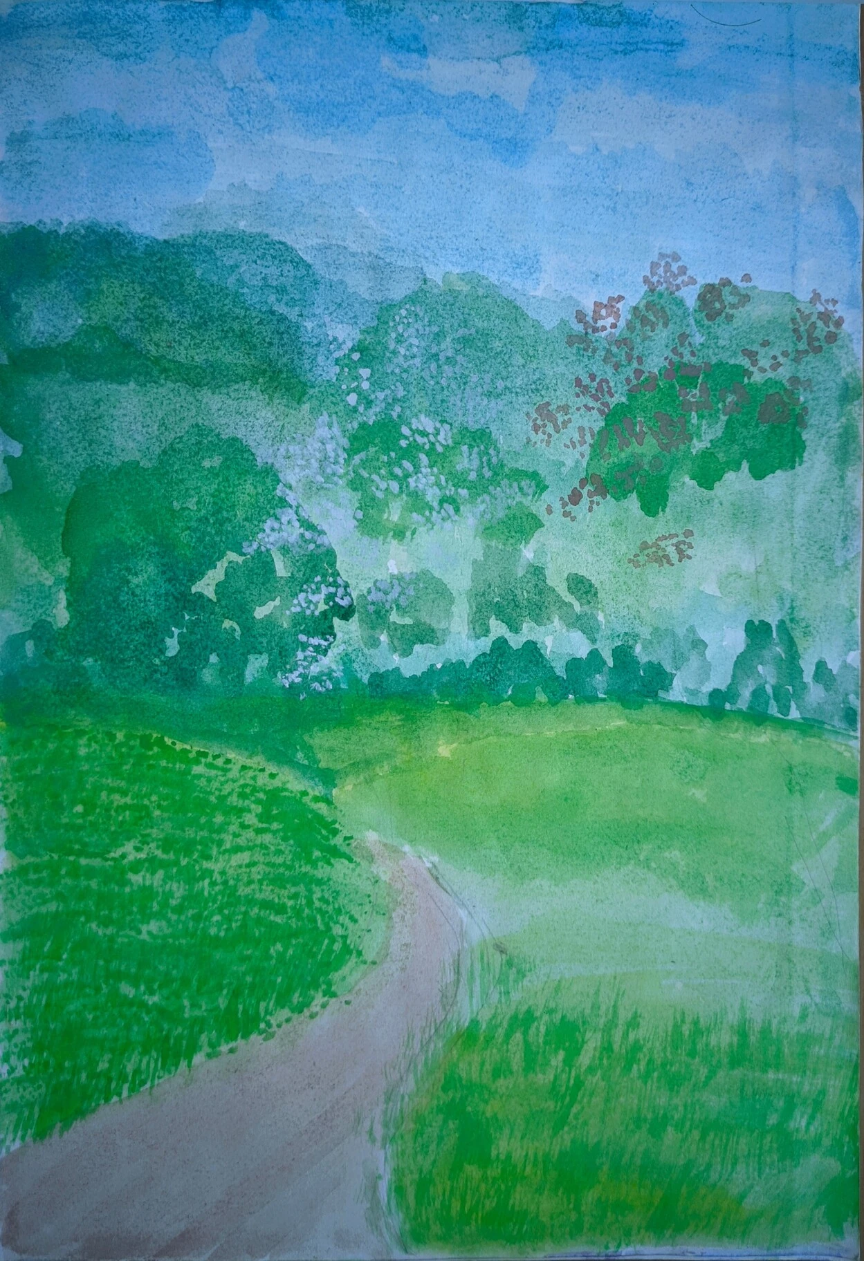 Unfinished Painting